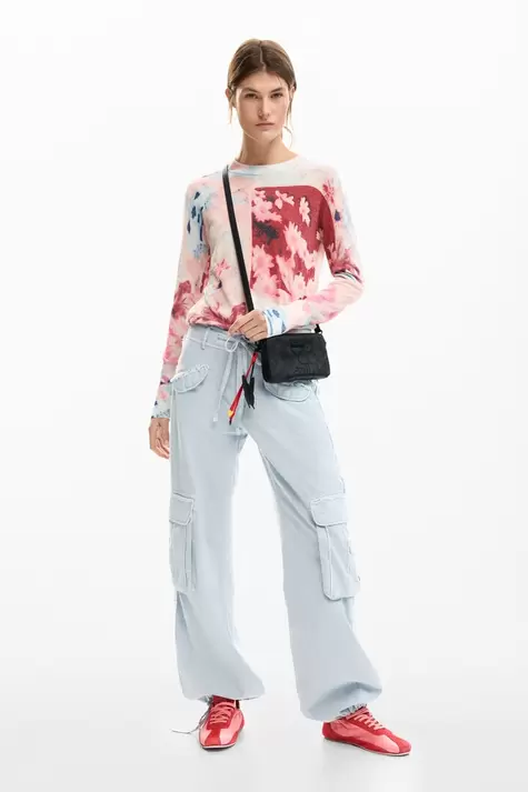 Kleine crossbody portemonnee met hanger