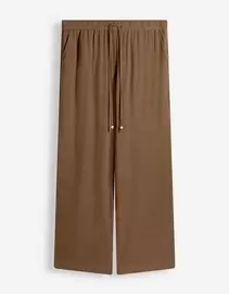 Broek - Linnenlook - bruin