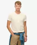 The Merchant Store - Henley T-shirt met korte mouwen