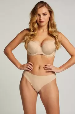 Invisible string basic Beige