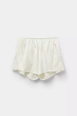 Pretty Flowers Silk Shorts