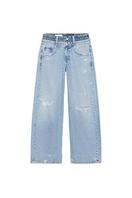 TRF STRAIGHT JEANS WITH DOUBLE WAISTBAND