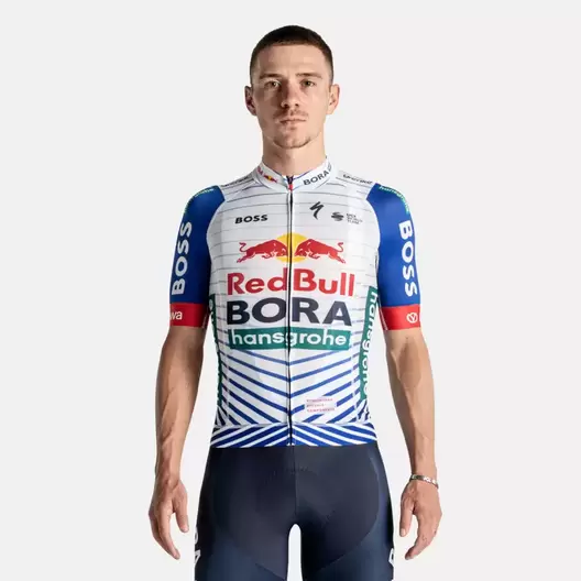 Red Bull - BORA - hansgrohe replicashirt met korte mouwen