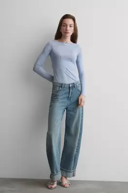 Boat Neck Modal Cashmere Ultralight Jumper