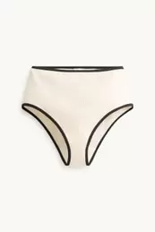 Bikinibroek - high waist - geribd - LYCRA® XTRA LIFE™