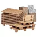 Pallet van houtvezel - breedte 600 mm - Manutan Expert