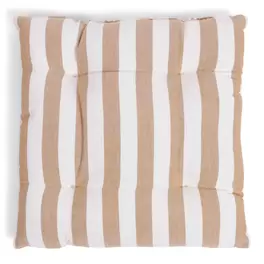 Tuinkussen stripe caramel