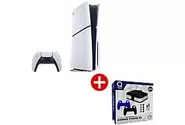SONY PlayStation 5 spelconsole - Disc Edition - Slim version 1 TB + QWARE PS5 gaming starter kit Gaming Bundel