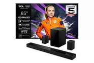 TCL 85C7K QD-MinilED Google TV 85" (2025) + TCL Q85H Pro Soundbar TV Bundle