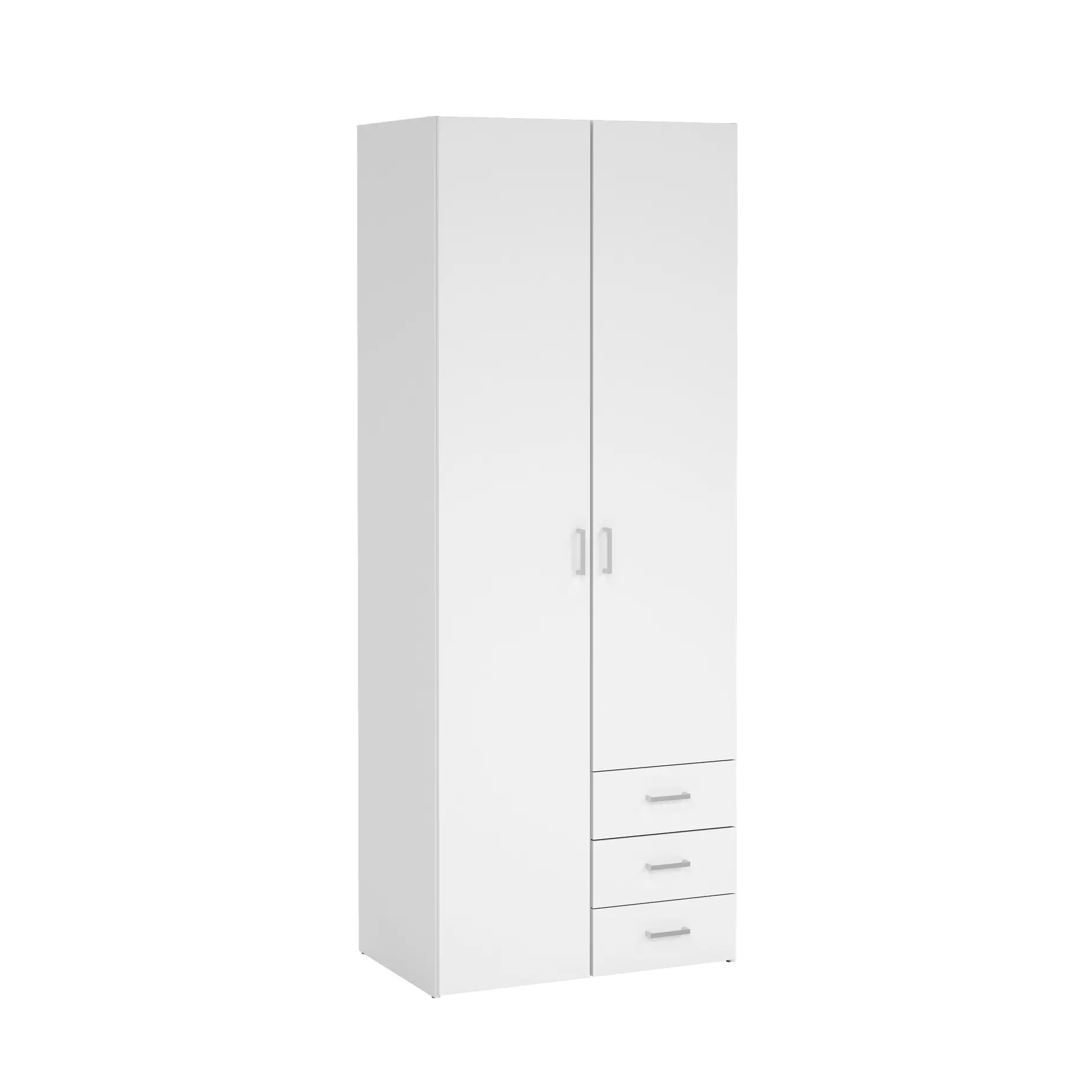 Kledingkast Harper Wit - 78x201x50 cm
