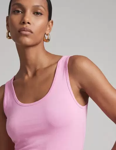 Basis Tanktop Roze