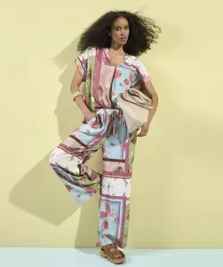 Set met all-over print