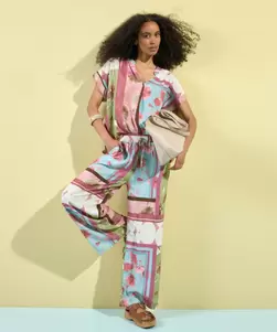 Set met all-over print