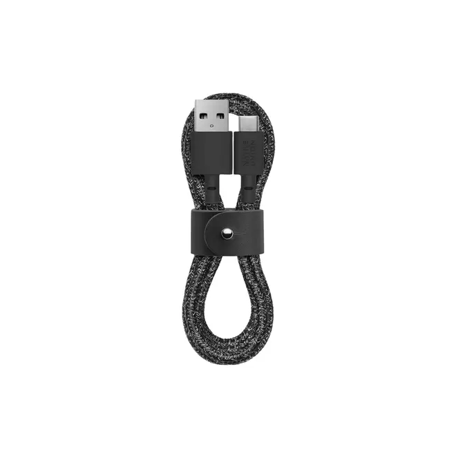 Belt Cable Kevlar - USB-C naar USB-A - Kosmos zwart