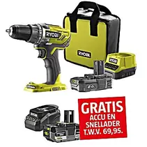 Ryobi ONE+ Accuschroefboormachine