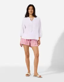 Short - Mousseline - Off-White