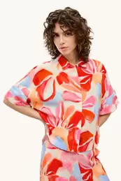 Blouse - gebloemd