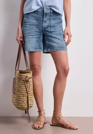 Straight Legs shorts in een casual pasvorm