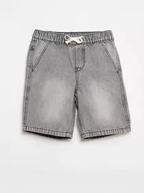 Elastische jeansshort