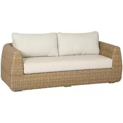 Loungebank Bordeaux - zand - 68x196x90 cm product