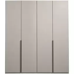 Kledingkast Milaan 4-deurs - greige -236x180x58 cm product