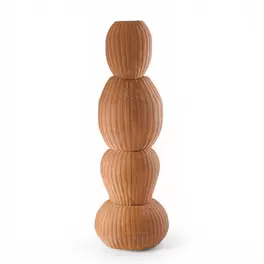 Vloerlamp Joah rattan 154x53 cm