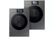 SAMSUNG Wasmachine WF90F09C4SU3 Bespoke 9000-serie + Samsung Droger DV90F09F4SU3 Wasmachine + Droger Bundel