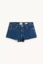 Korte spijkerbroek - mid waist