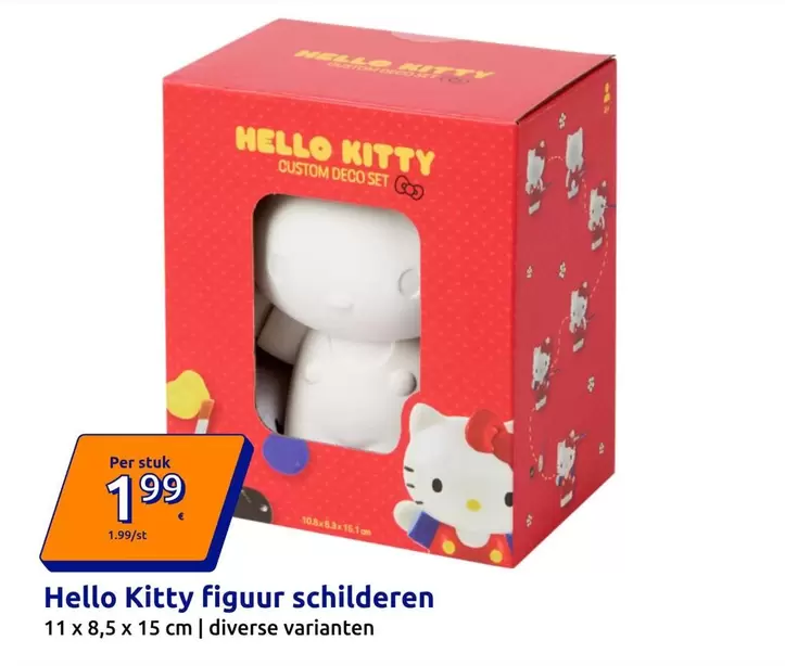 Hello Kitty -  figuur schilderen