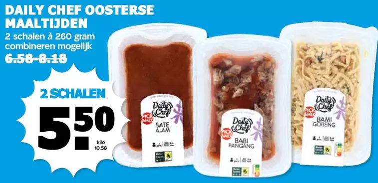 Chef - DAILY CHEF OOSTERSE MAALTIJDEN