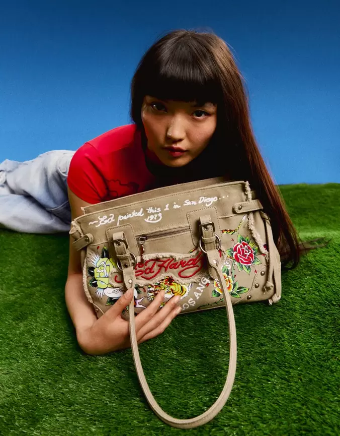 ED HARDY X BERSHKA tas