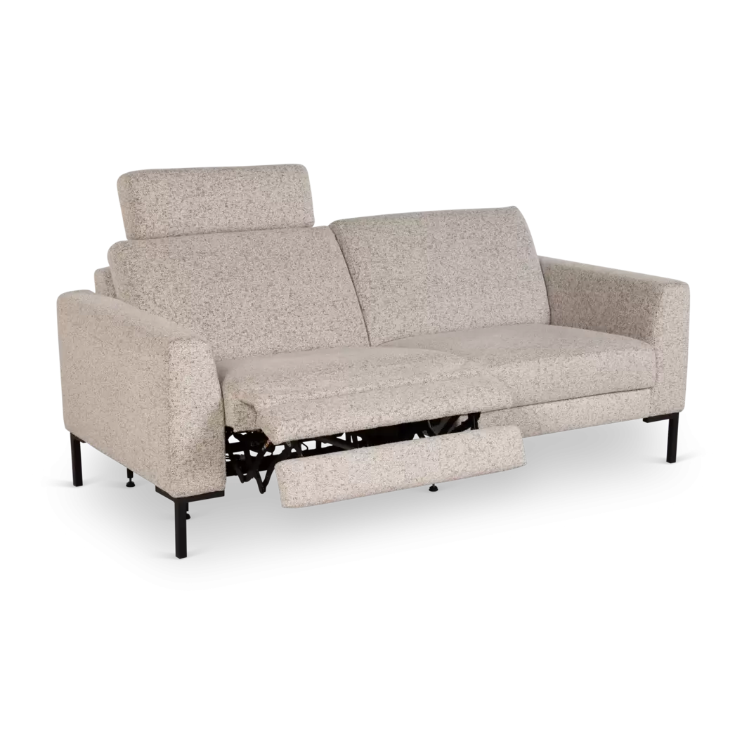 3 zitsbank (diep - relax links met hoofdsteun) Venice - Gobi Beige