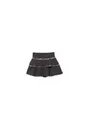 Minirok met volants en studs