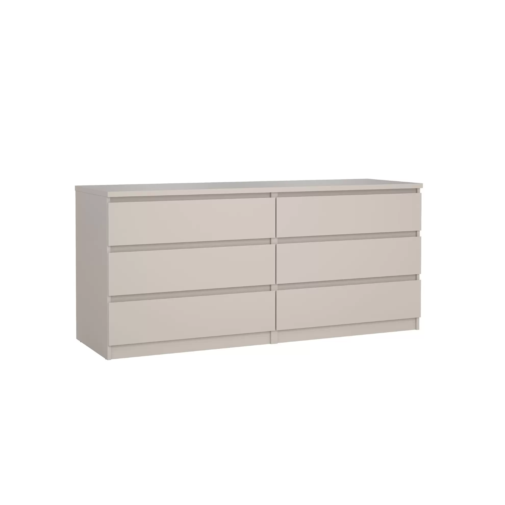 Ladekast Luna Taupe - 154x71x50 cm