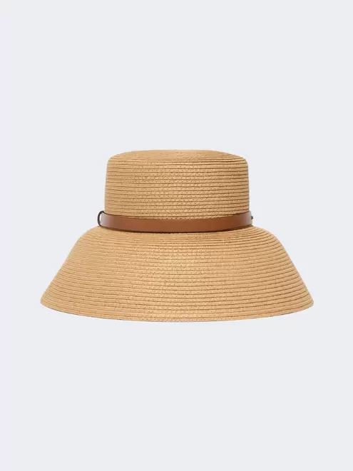 Paper yarn lampshade hat