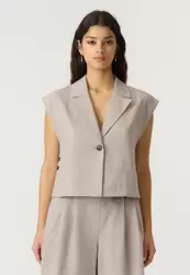 Usuma Linnenmix Gilet