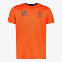 Dutchy heren voetbal T-shirt nummer 10 oranje
