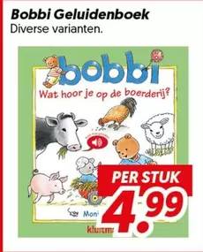 De - Bobbi Geluidenboek