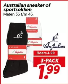 Australian - sneaker of sportsokken