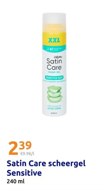 Gillette - Satin Care scheergel Sensitive