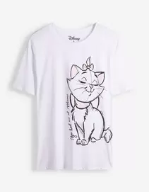T-shirt - Aristocats - wit