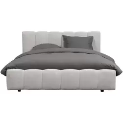 Bed Maudy - lichtgrijs - 160x200 cm product