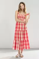 Gingham Dress