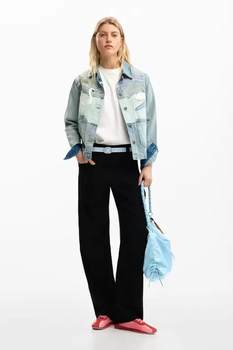 Denim patch jack