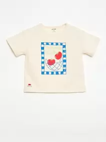 T-shirt met korte mouwen en print
