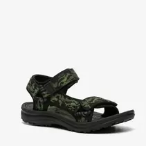 Scapino jongens sandalen met camouflageprint zwart