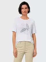 Shirt met ronde hals