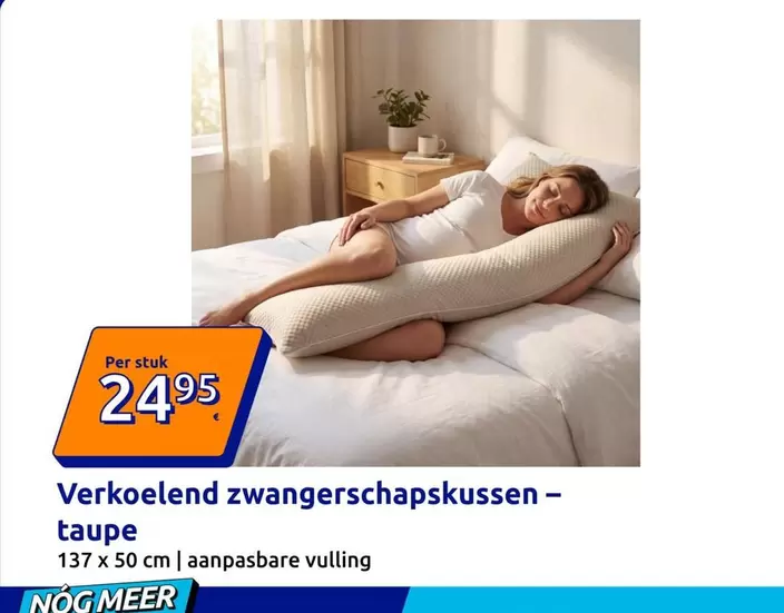 Verkoelend zwangerschapskussen