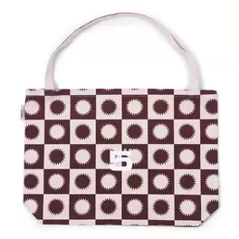 Canvas tas large - brown sun