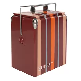 Koelbox Cooler Be Wine stripes burgundy